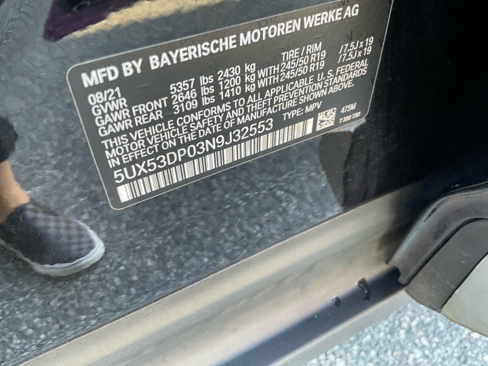 2022 BMW X3 xDrive30i