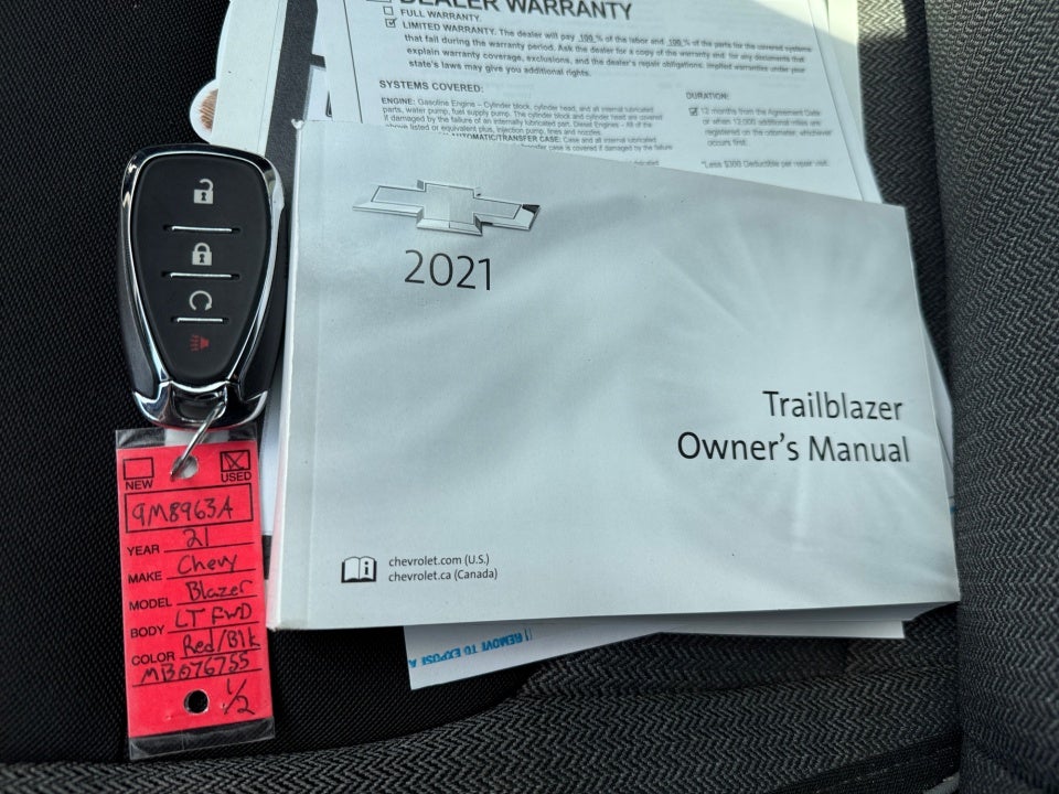 2021 Chevrolet Trailblazer FWD LT