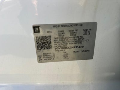 2019 Chevrolet Tahoe LT