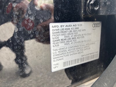 2021 Audi Q7 Premium Plus 55 TFSI quattro Tiptronic