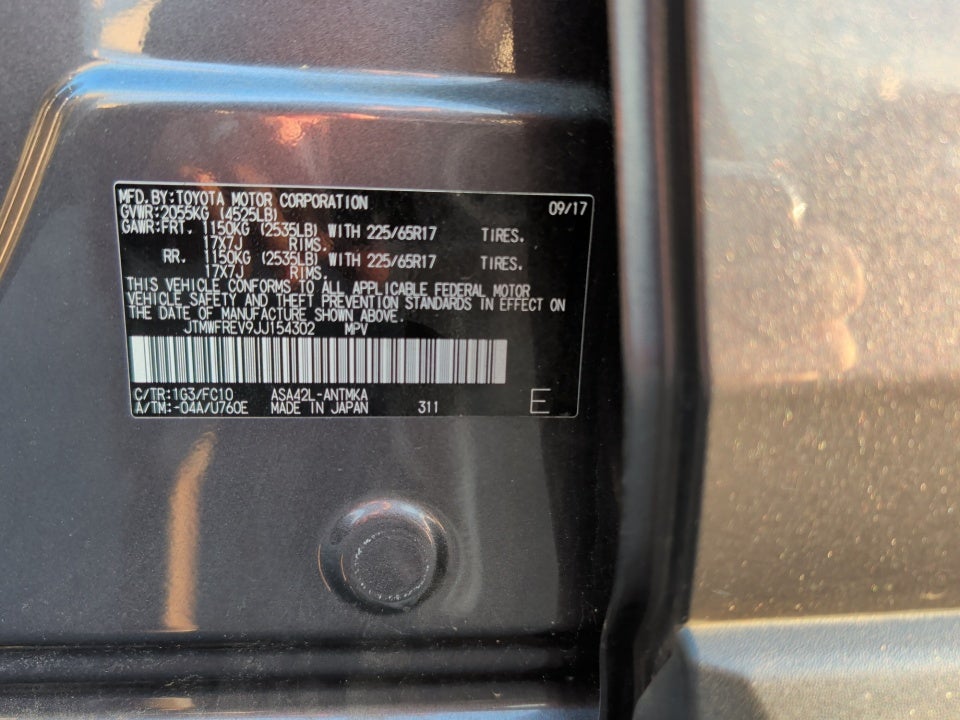 2018 Toyota RAV4 XLE