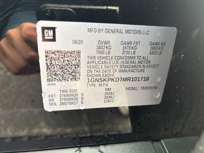 2021 Chevrolet Tahoe 4WD Z71