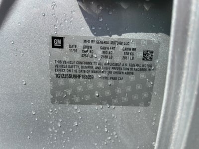 2017 Chevrolet Malibu Hybrid Hybrid