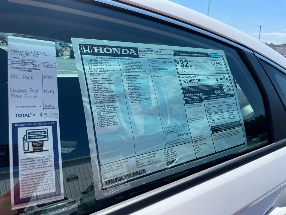 2023 Honda Accord LX