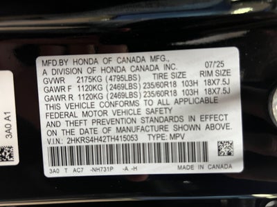 2026 Honda CR-V EX AWD