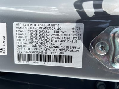 2024 Honda CR-V Hybrid Sport-L
