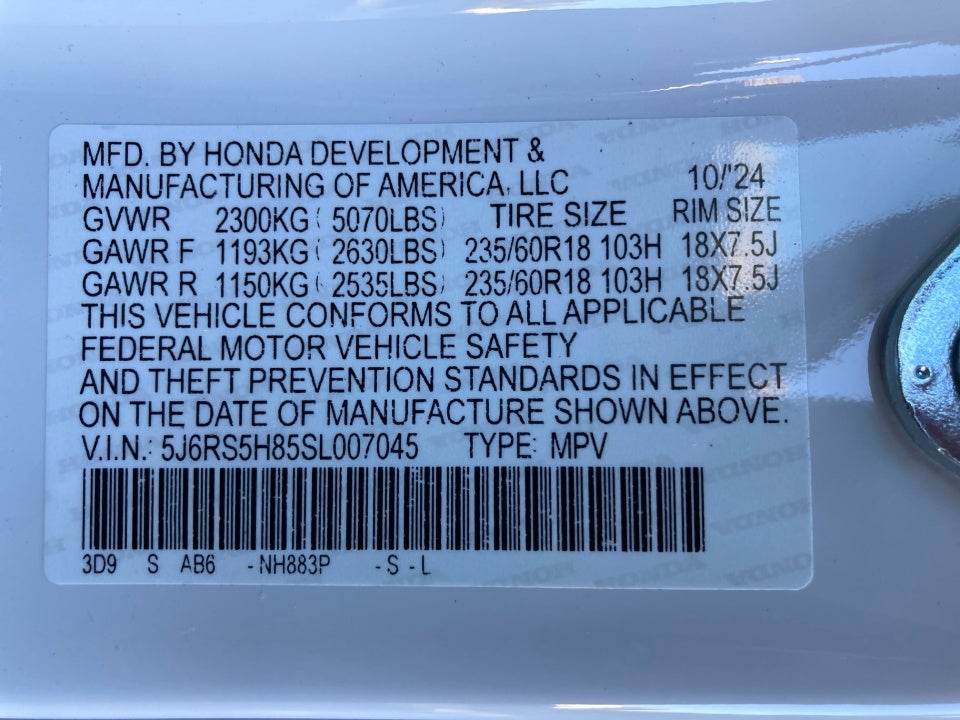 2025 Honda CR-V Hybrid Sport-L