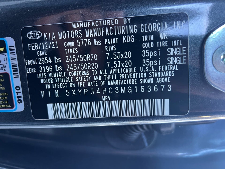 2021 Kia Telluride EX