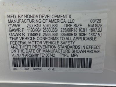 2026 Honda CR-V Hybrid Sport-L