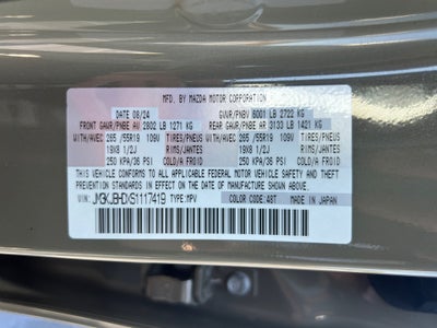 2025 Mazda Mazda CX-70 3.3 Turbo Preferred Package