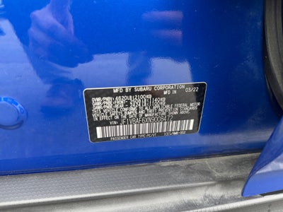 2022 Subaru WRX Premium