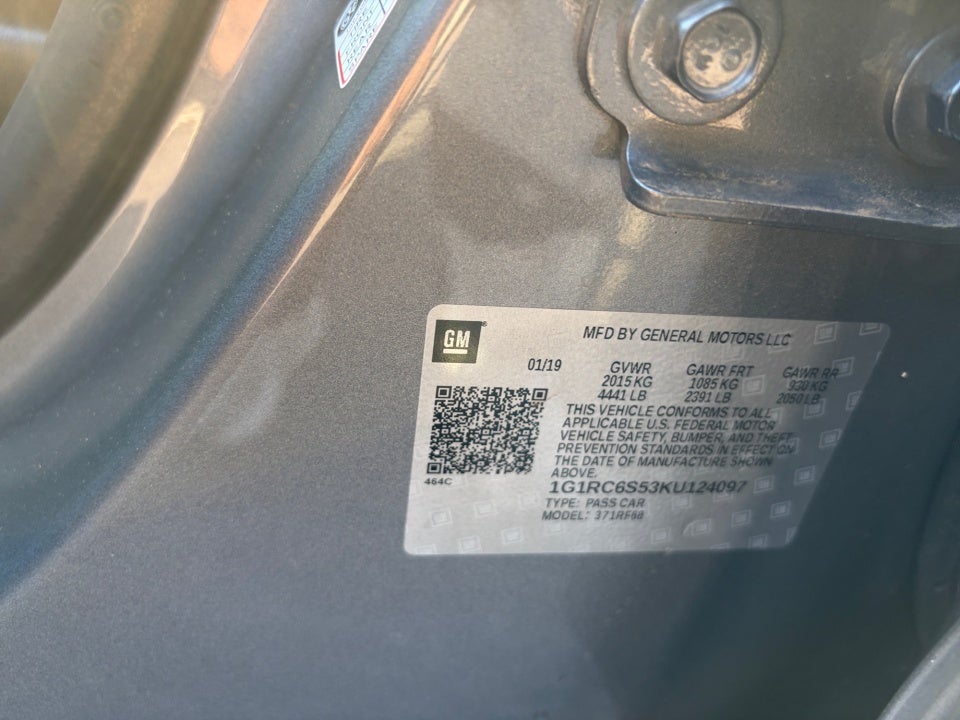 2019 Chevrolet Volt LT