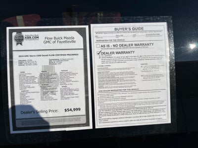 2024 GMC Sierra 1500 4WD Crew Cab Short Box Denali