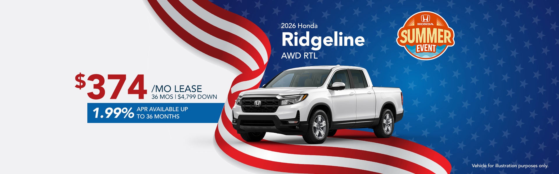 2026 Honda Ridgeline AWD RTL