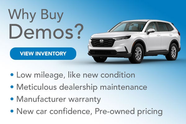 Demo Vehicles