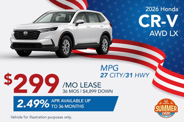 2026 Honda CR-V AWD LX