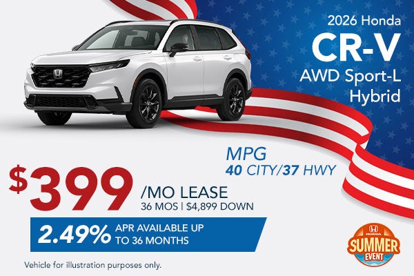 2026 Honda CR-V AWD Sport-L Hybrid