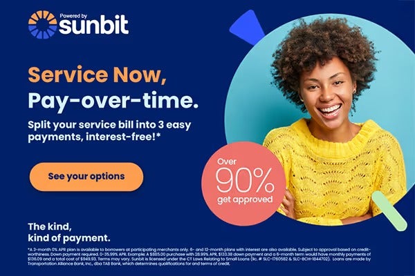 Sunbit Now, Pay-over-time.